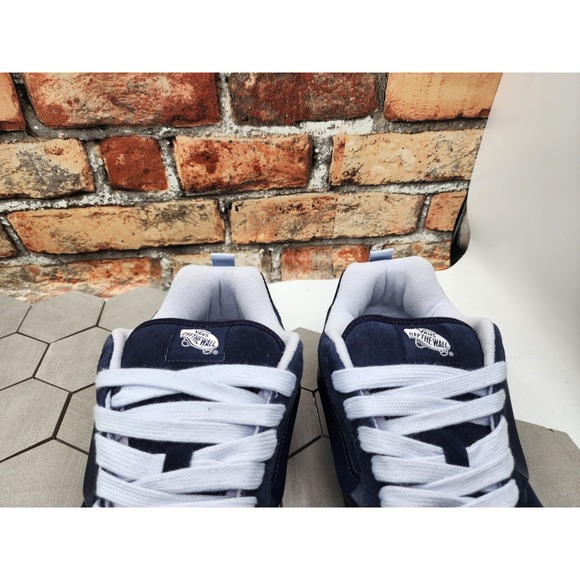 Vans‎ Utility Mono Knu Skool Skate Men Sz 13 Sneakers Shoes Navy Blue - Picture 8 of 13
